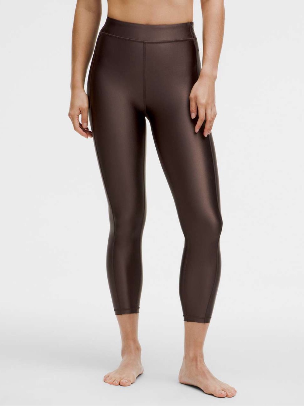 Lululemon Size 8 Lululemon Satin Shine High-Rise Tight 25" Espresso - Excellent